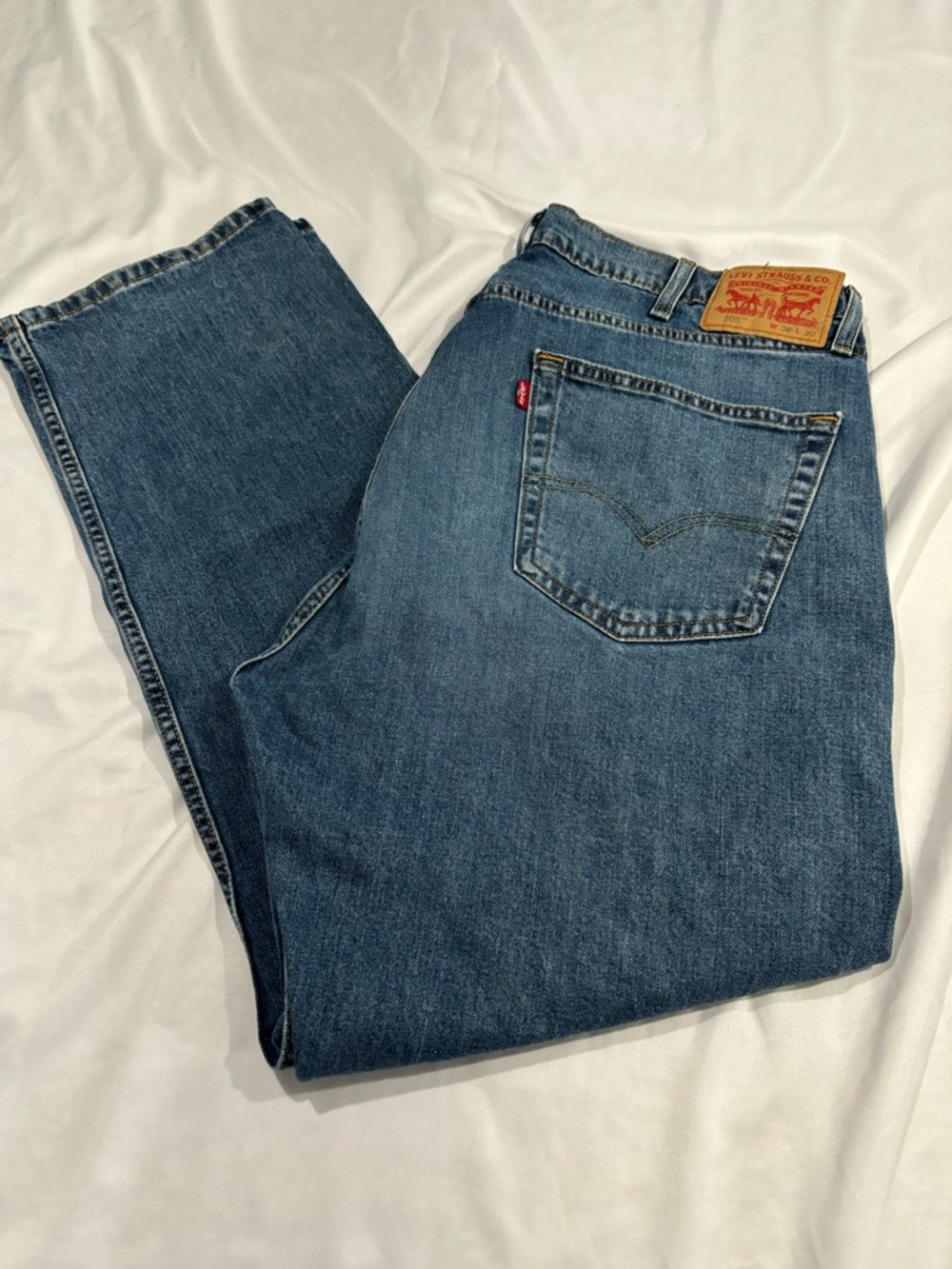 Levi's 505 Straight Leg Jeans